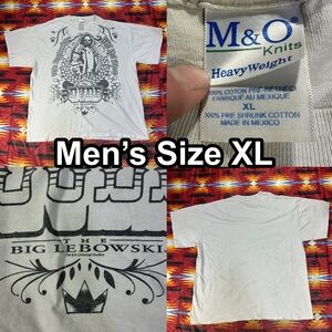 Vintage The Big Lebowski Movie Promo Gray T-Shirt Men’s XL The Dude Universal